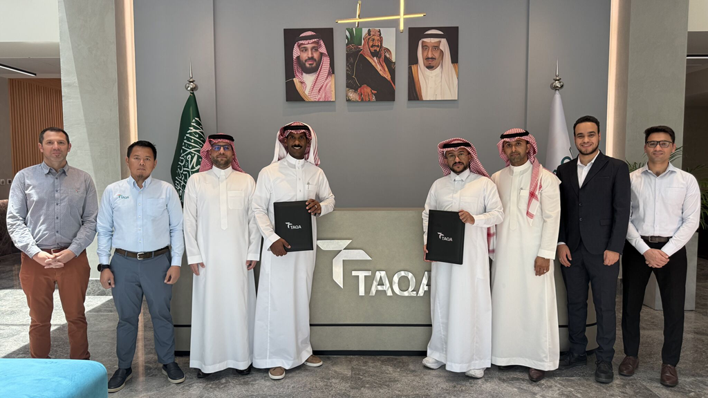 TAQA Geothermal and Strataphy partnership team in Saudi Arabia